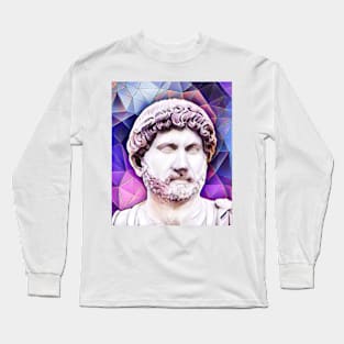 Arrian Pink Portrait | Arrian Artwork 8 Long Sleeve T-Shirt